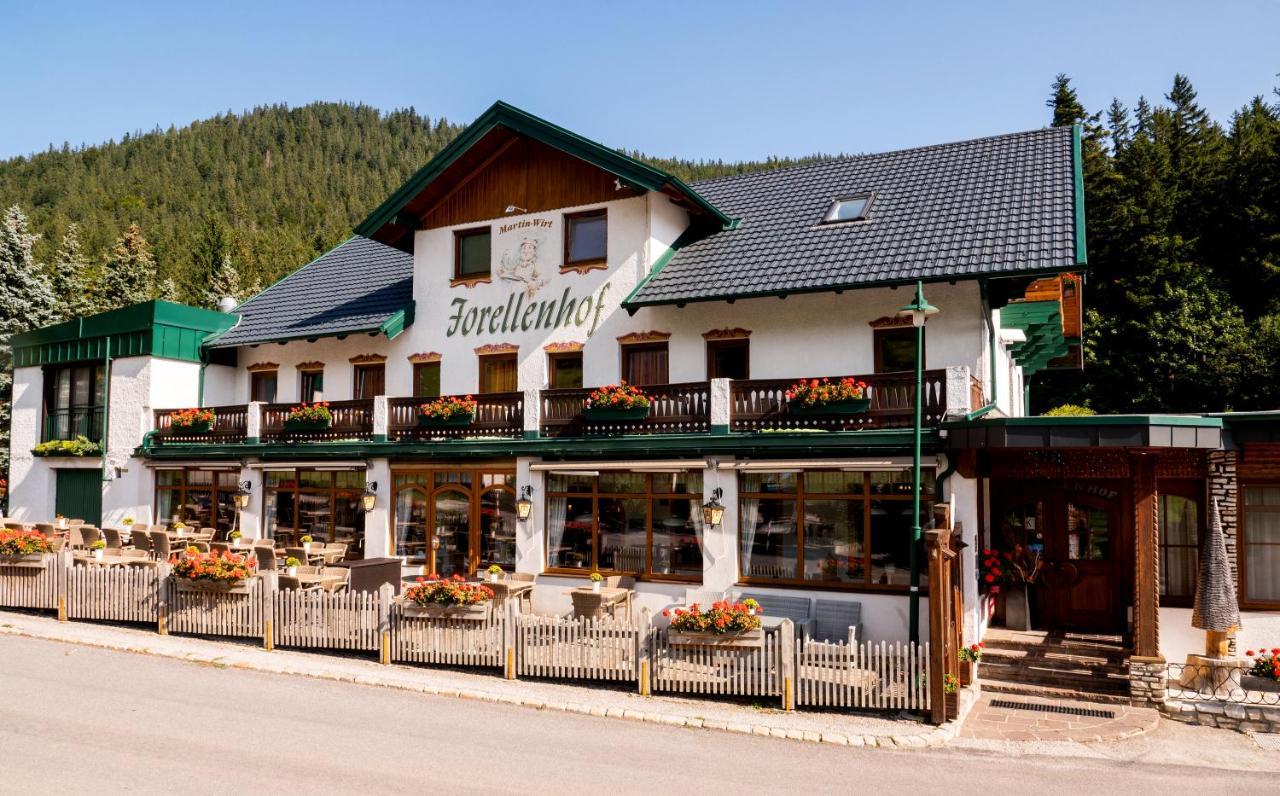 Hotel-Restaurant Forellenhof Puchberg am Schneeberg Exteriér fotografie